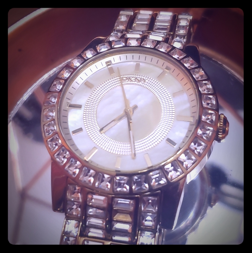 Stainless steel DKNY Fashion Wristwatch